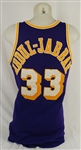 Kareem Abdul-Jabbar 1980-85 Los Angeles Lakers Game Used Jersey w/MEARS A10 & Dave Miedema LOA's