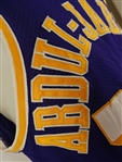 Kareem Abdul-Jabbar 1980-85 Los Angeles Lakers Game Used Jersey w/MEARS A10 & Dave Miedema LOA's