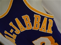 Kareem Abdul-Jabbar 1980-85 Los Angeles Lakers Game Used Jersey w/MEARS A10 & Dave Miedema LOA's