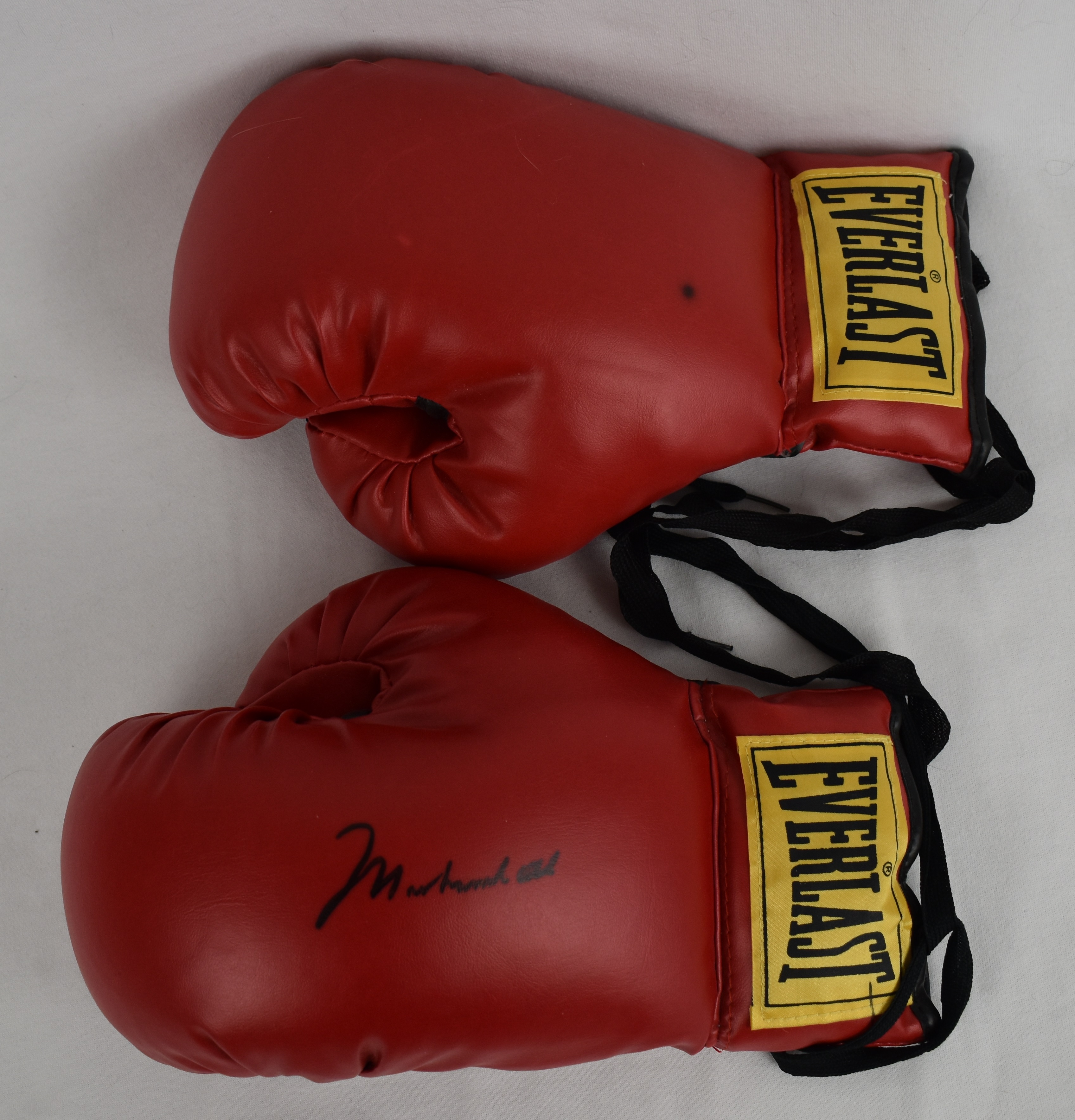 Lot Detail - Muhammad Ali Autographed Vintage Everlast Boxing Gloves