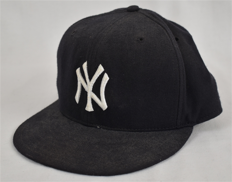 Matt Knokes New York Yankees c. 1990-94 Professional Model Hat w/Medium Use
