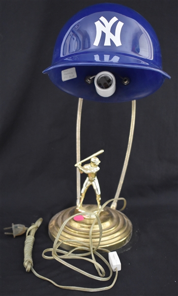 New York Yankee Unique Helmet Lamp