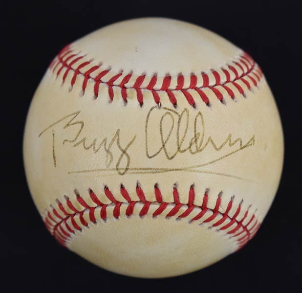 Buzz Aldrin Autographed Baseball