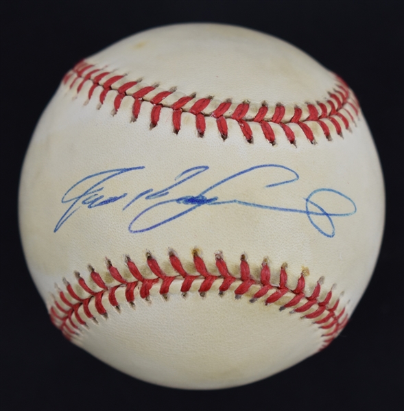 Ivan "Pudge" Rodriguez Autographed Baseball