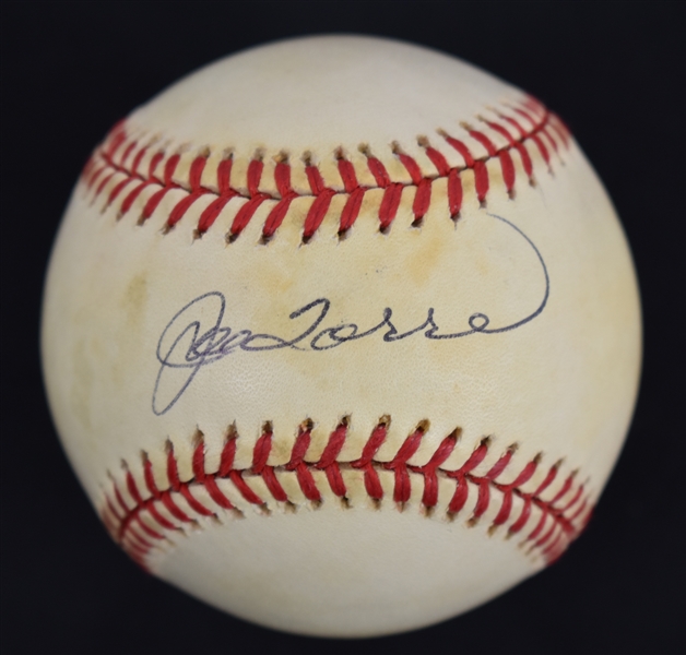 Joe Torre Autographed 1999 World Series Baseball