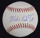 Michael Nelson Trout RARE Autographed Full Name Baseball