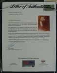 Ty Cobb Autographed Original Charles Conlon M114 Magazine Premium Framed Display PSA/DNA