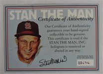 Stan Musial Original James Fiorentino Water Color Painting
