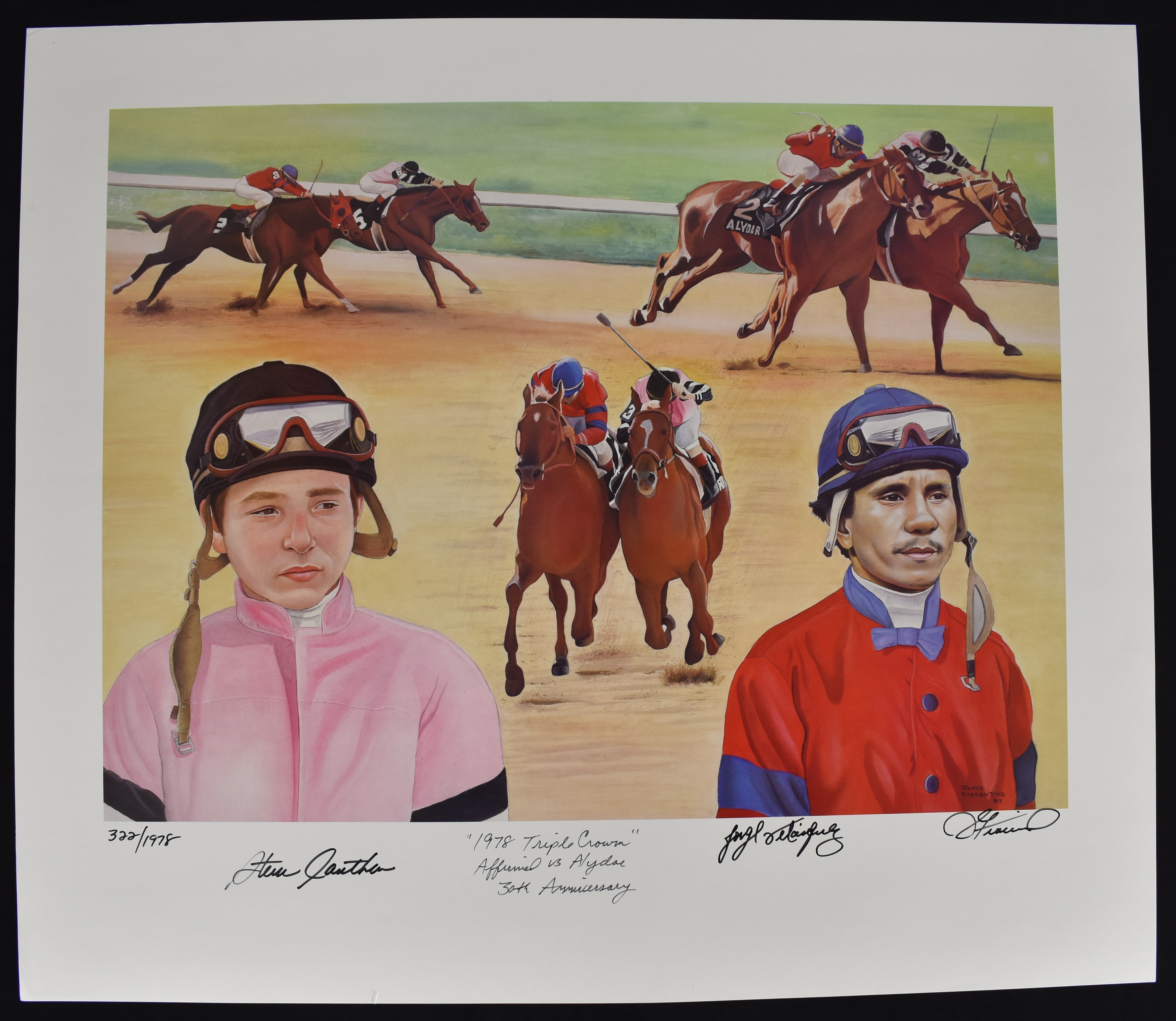 Lot Detail - Triple Crown Autographed James Fiorentino Limited Edition ...