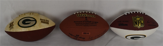 Green Bay Packers Autographed Footballs