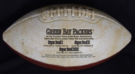 Green Bay Packers Autographed Footballs