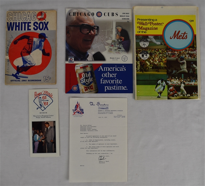 Baseball Programs & Publications