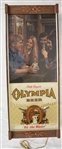 Vintage Olympia Beer Sign