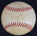 Babe Ruth Single Signed Baseball PSA/DNA LOA