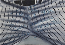 Mickey Mantle Autographed & Inscribed 1985 Original Oil Painting by Robert Stephen Simon