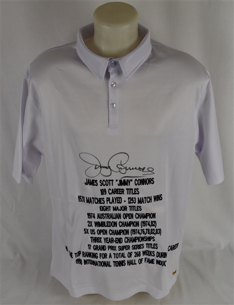 Jimmy Connors Autographed Shirt