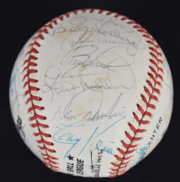 Vintage 1993 National League All-Star Team Signed Baseball