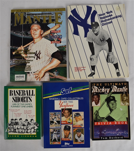New York Yankee Collection of 5 Publications
