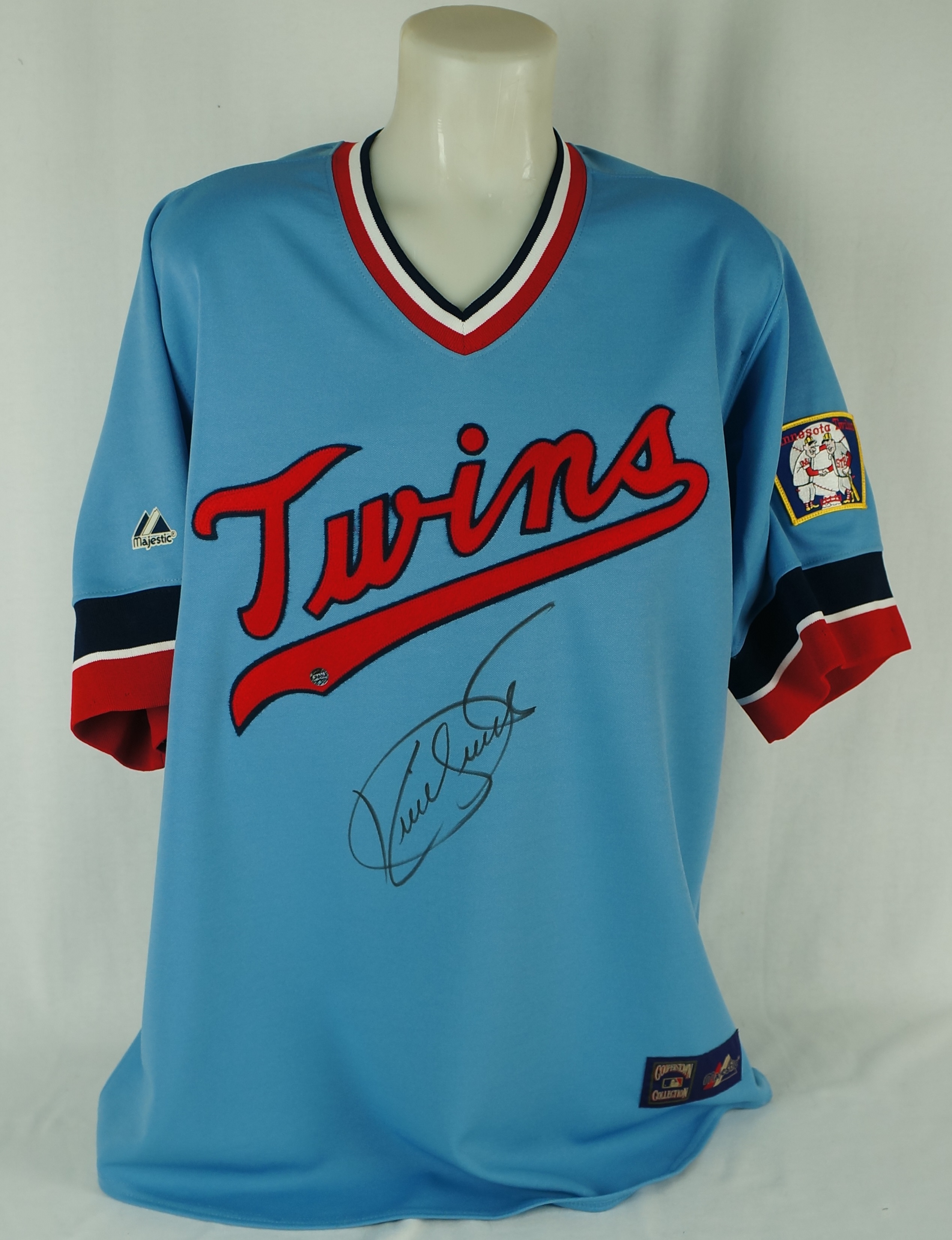 Vintage Minnesota Twins Kirby Puckett Throwback Baseball 