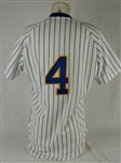 Paul Molitor 1988 Milwaukee Brewers Game Used Jersey w/Harvey Kuenn Patch & Dave Miedema LOA