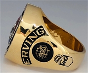 Julius Erving 1974  NY Nets ABA World Champs 10k Gold Jostens
