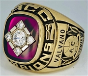 Jim Valvano 1987 NC State ACC Championship Ring