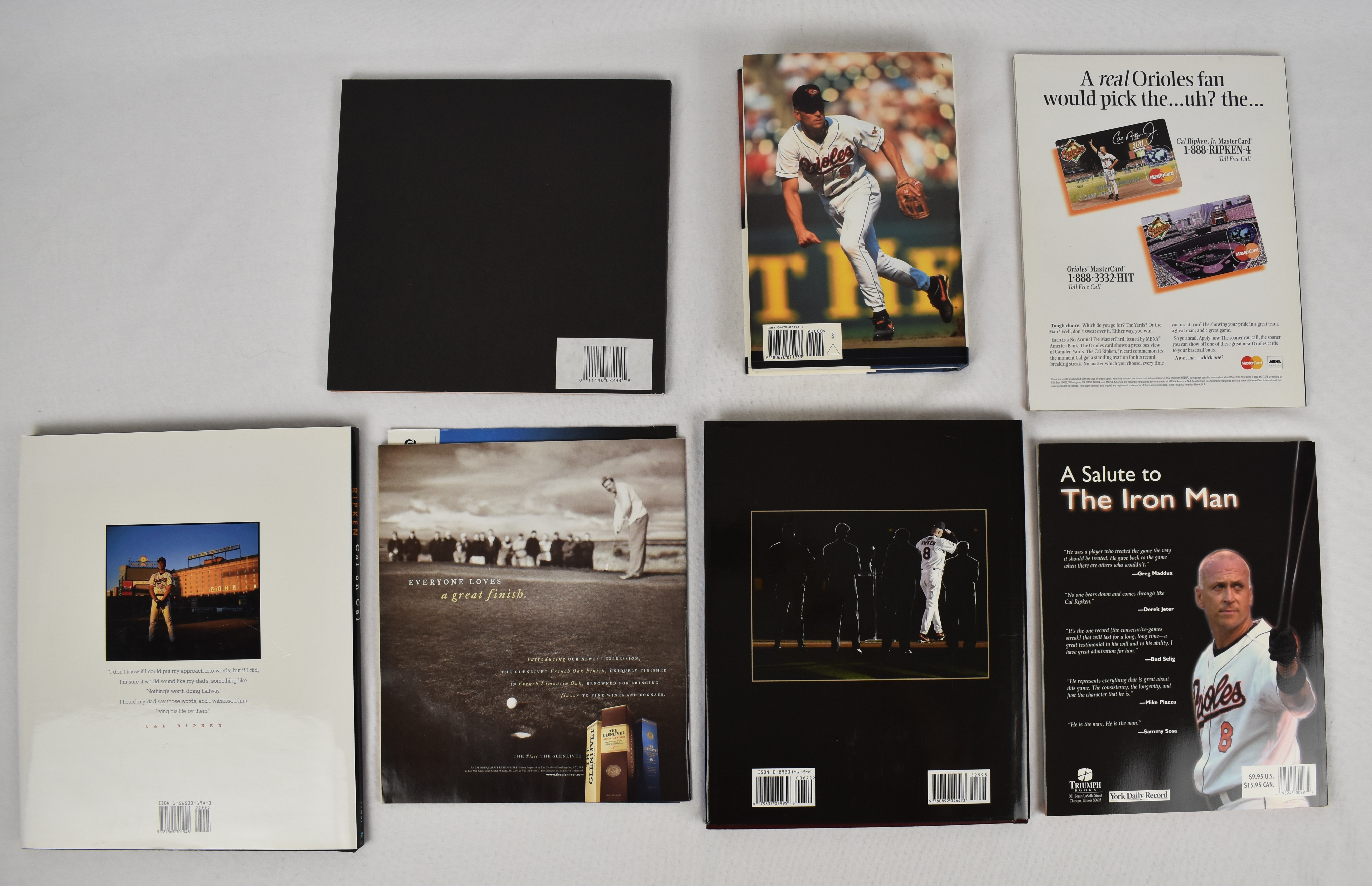 Lot Detail Cal Ripken Book Collection