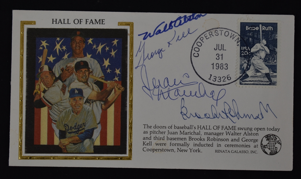 HOF Autographed First Day Cover