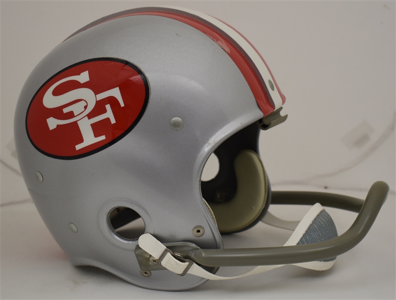 Lot Detail - Vintage Style San Francisco 49'ers Helmet