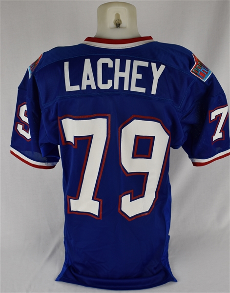 Jim Lachey 1992 Game Used & Autographed Pro Bowl Jersey