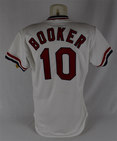 Rod Booker 1988 St. Louis Cardinals Game Used Jersey