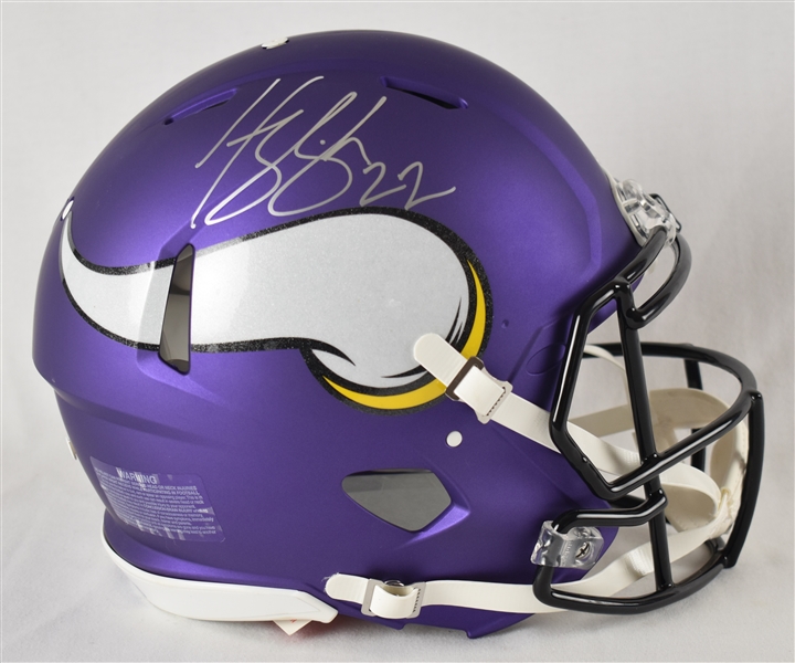 Harrison Smith Autographed Minnesota Vikings Full Size Riddell Helmet