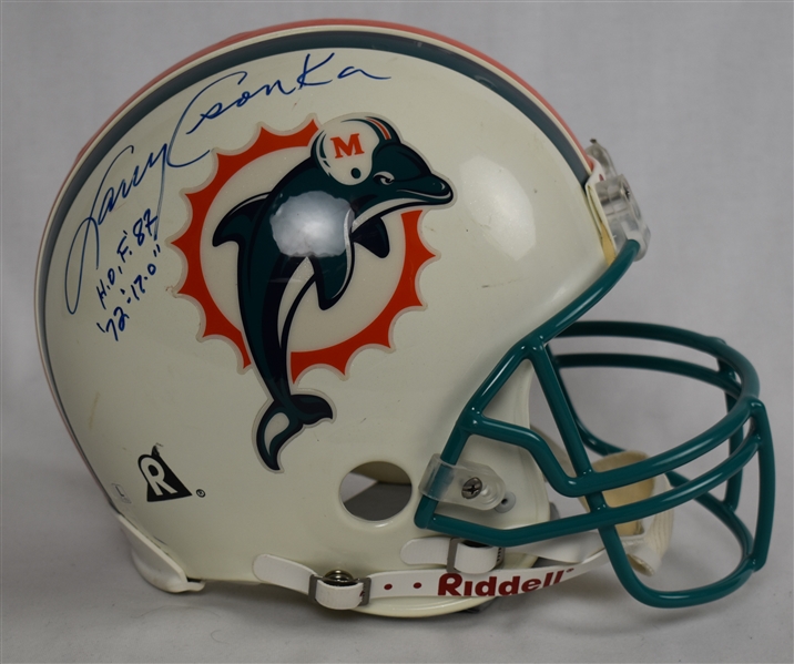 Larry Csonka Autographed Miami Dolphins Full Size Helmet 
