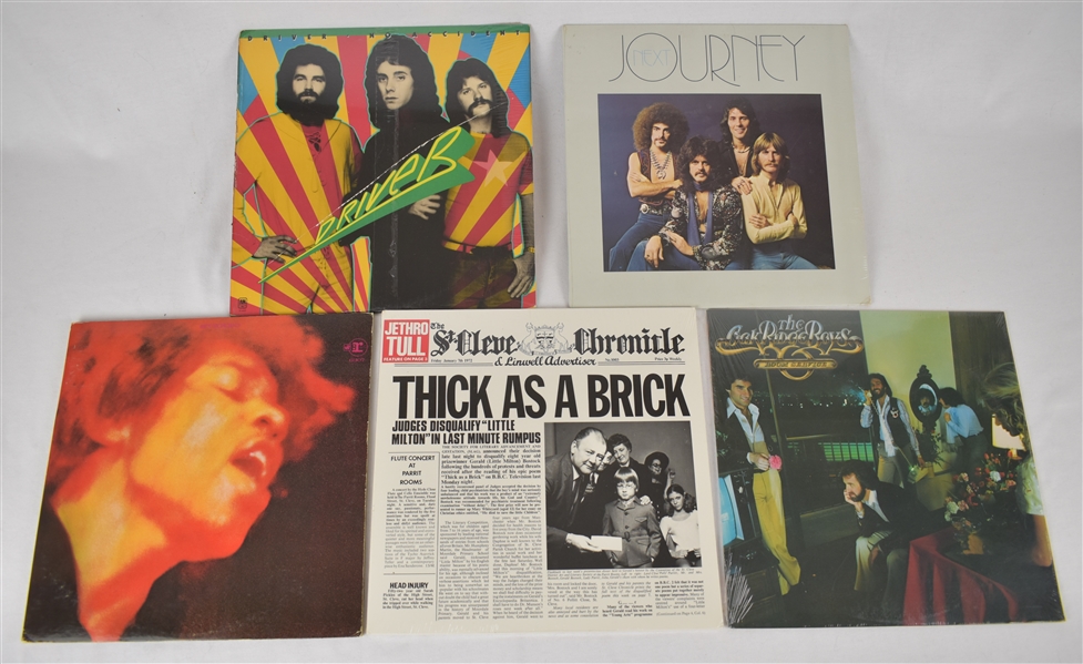 Collection of 5 Vinyl Albums w/Jimi Hendrix 