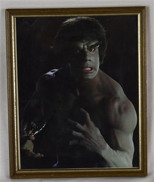 Lou Ferrigno "The Hulk" Autographed 8x10 Photo