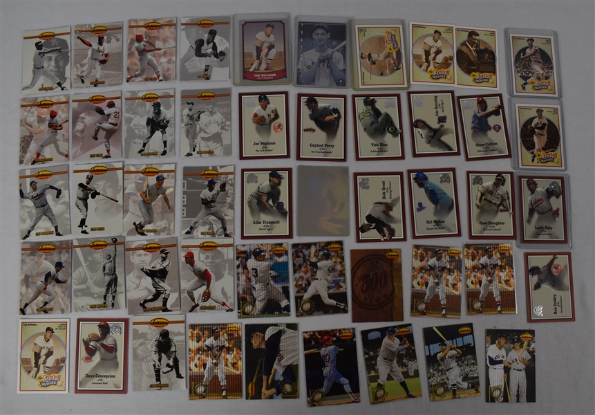 Ted Williams & Fleer Greats of the Game Cards