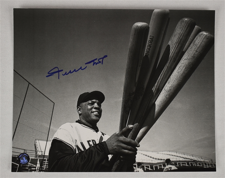 Willie Mays Autographed 8x10 Photo