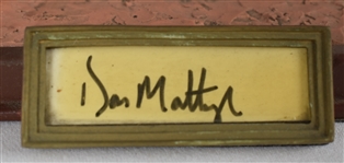 Don Mattingly Autographed Limited Edition Sports Impressions Figurine