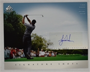 Tiger Woods Autographed 2004 Upper Deck SP Signature Shots Card