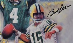 Bart Starr Autographed Limited Edition Lithograph #2/5  *TriStar Authenticated*