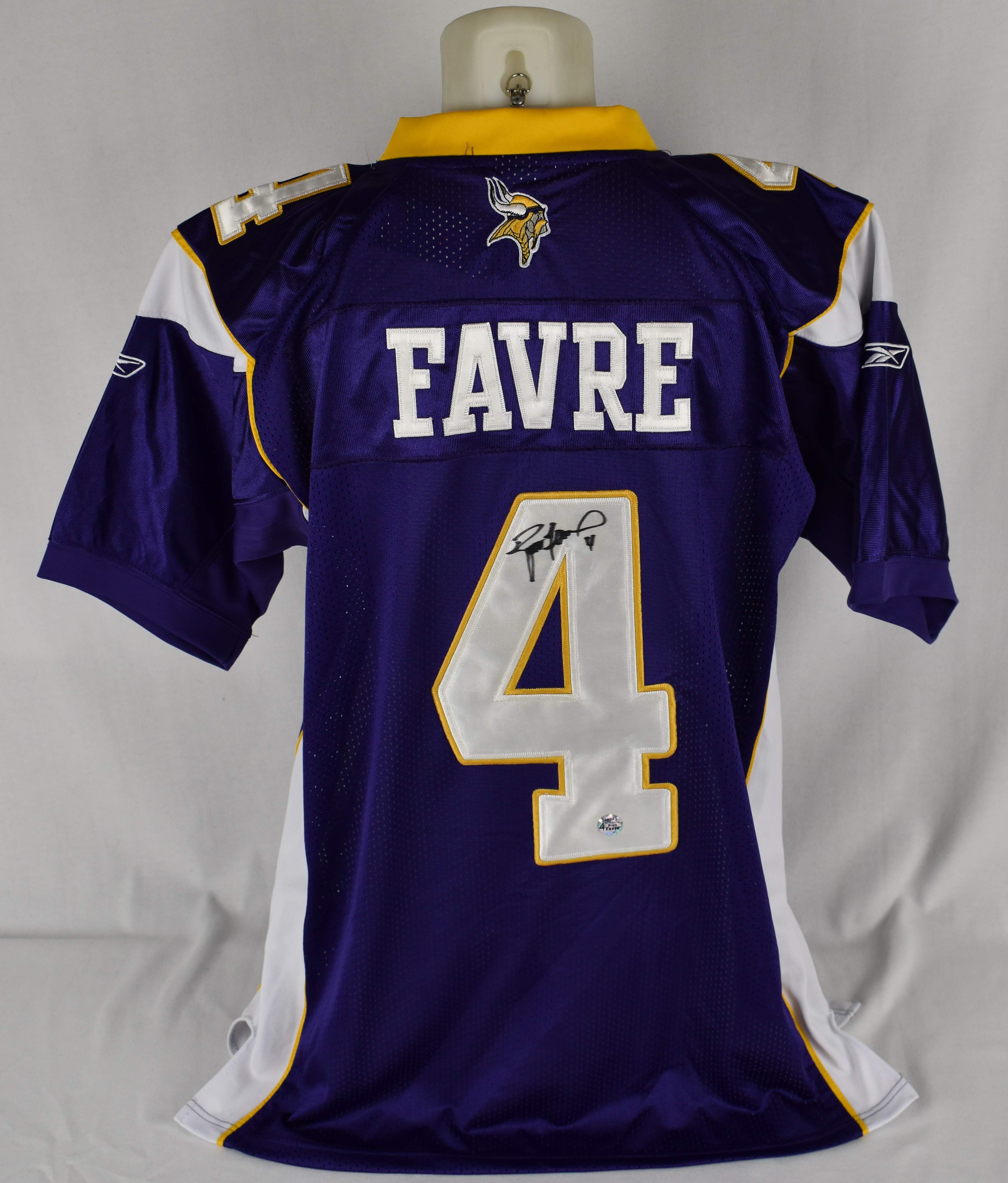 Lot Detail - Brett Favre Autographed Minnesota Vikings Jersey