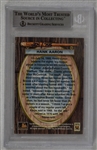 Hank Aaron Autographed Baseball Card BAS