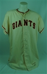 Bob Schmidt 1959 San Francisco Giants Game Used Jersey w/Dave Miedema LOA