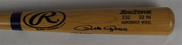 Pete Rose Autographed Commemorative Baseball Bat