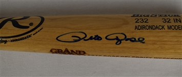 Pete Rose Autographed Commemorative Baseball Bat