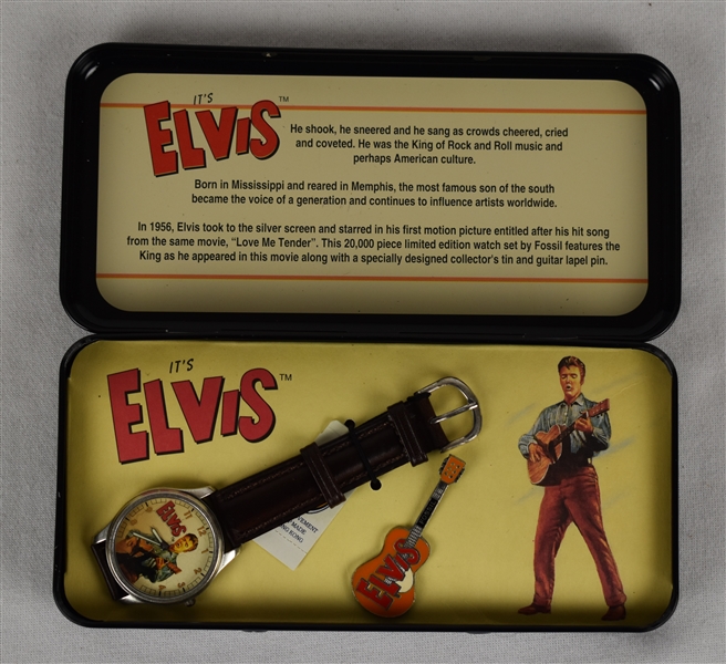 Elvis Limited Edition Fossil Watch w/Original Box
