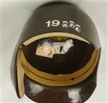 San Diego Padres c. 1980's Professional Model Batting Helmet w/Heavy Use