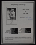 Bill Walsh Autographed Limited Edition Lithograph