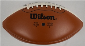 Johnny Unitas Autographed & Inscribed Football