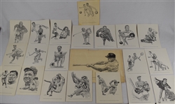 Robert Riger Prints w/1961 Roger Maris